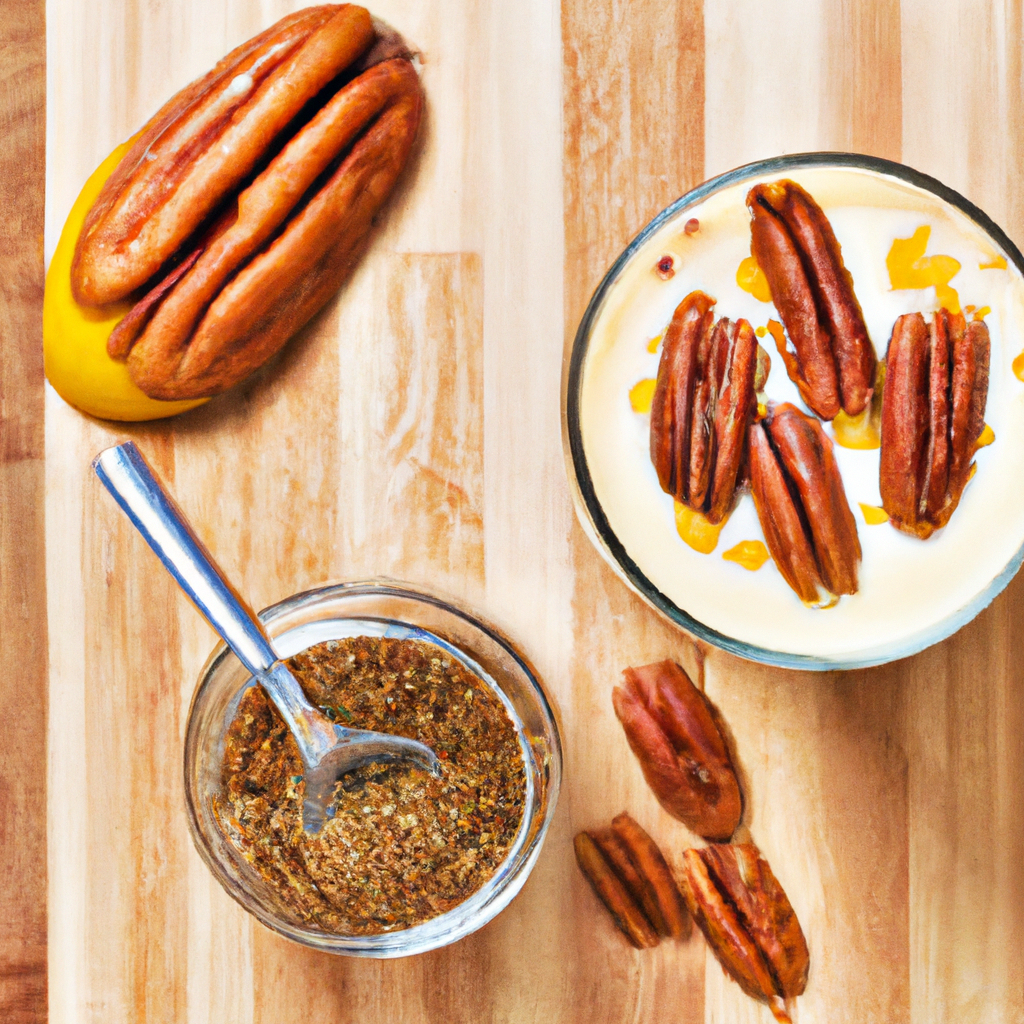 Pecan Mango And Coconut Kefir Smoothie