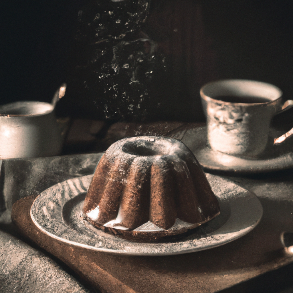 Fudgy Chanukah Cake