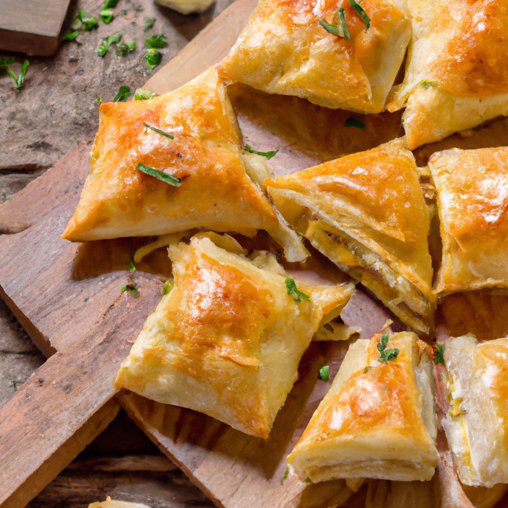 Tiropita Cheese Filled Triangles