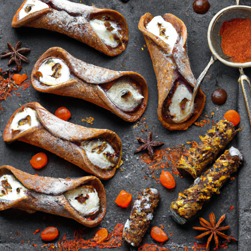 Canelones Sweet Cinnamon Cannoli