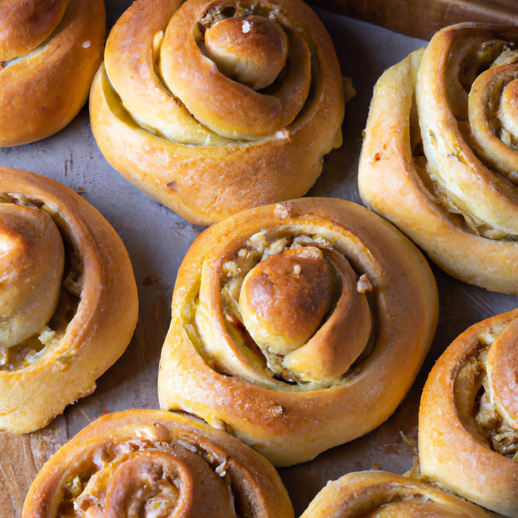 Leckere Honigschnecken