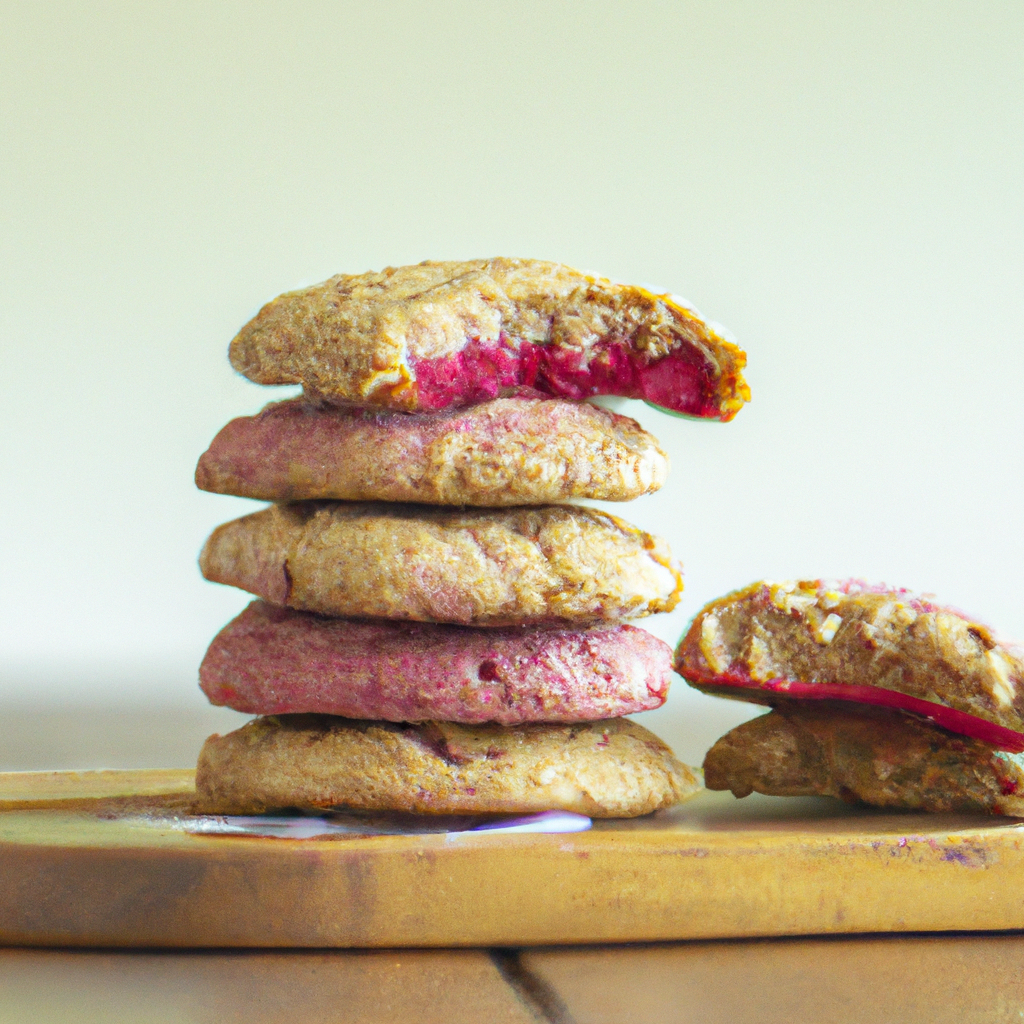 Almond Raspberry Sandwich Cookies