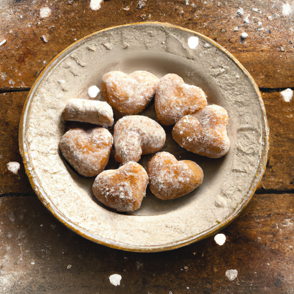 Marcipanhjerter Marzipan Hearts