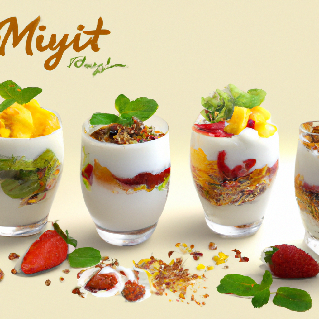 Cold And Creamy Fruit Cups