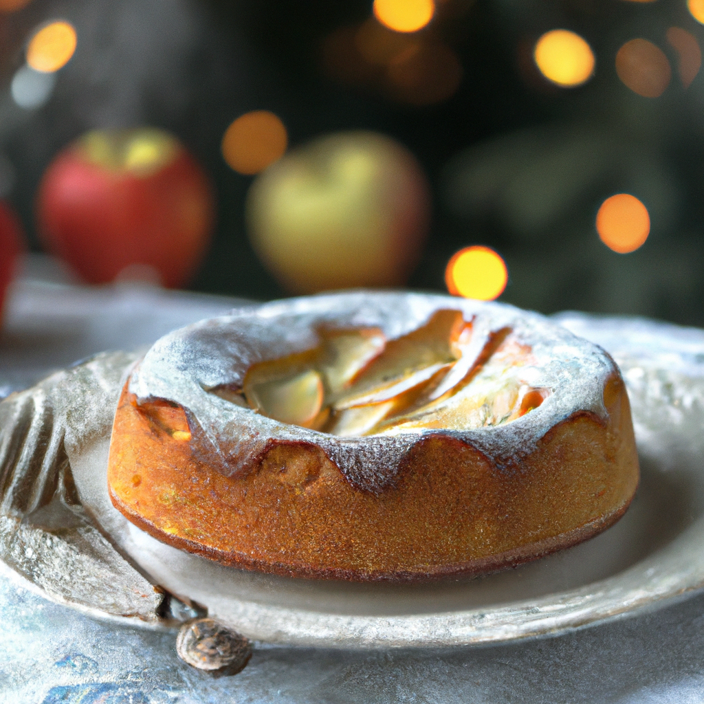 &auml;ppelkaka Apple Cake