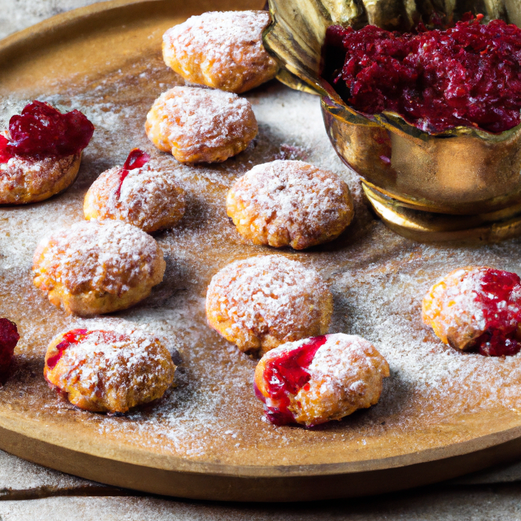 Hallongrottor Raspberry Thumbprint Cookies