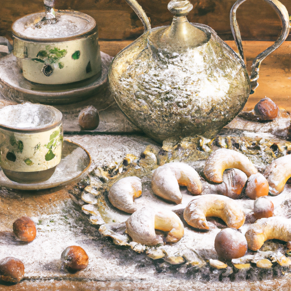 Haselnusskipferl Hazelnut Crescents