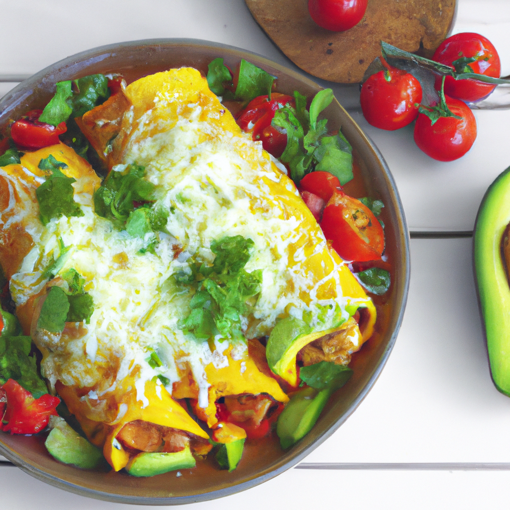 Chile And Cheese Enchiladas