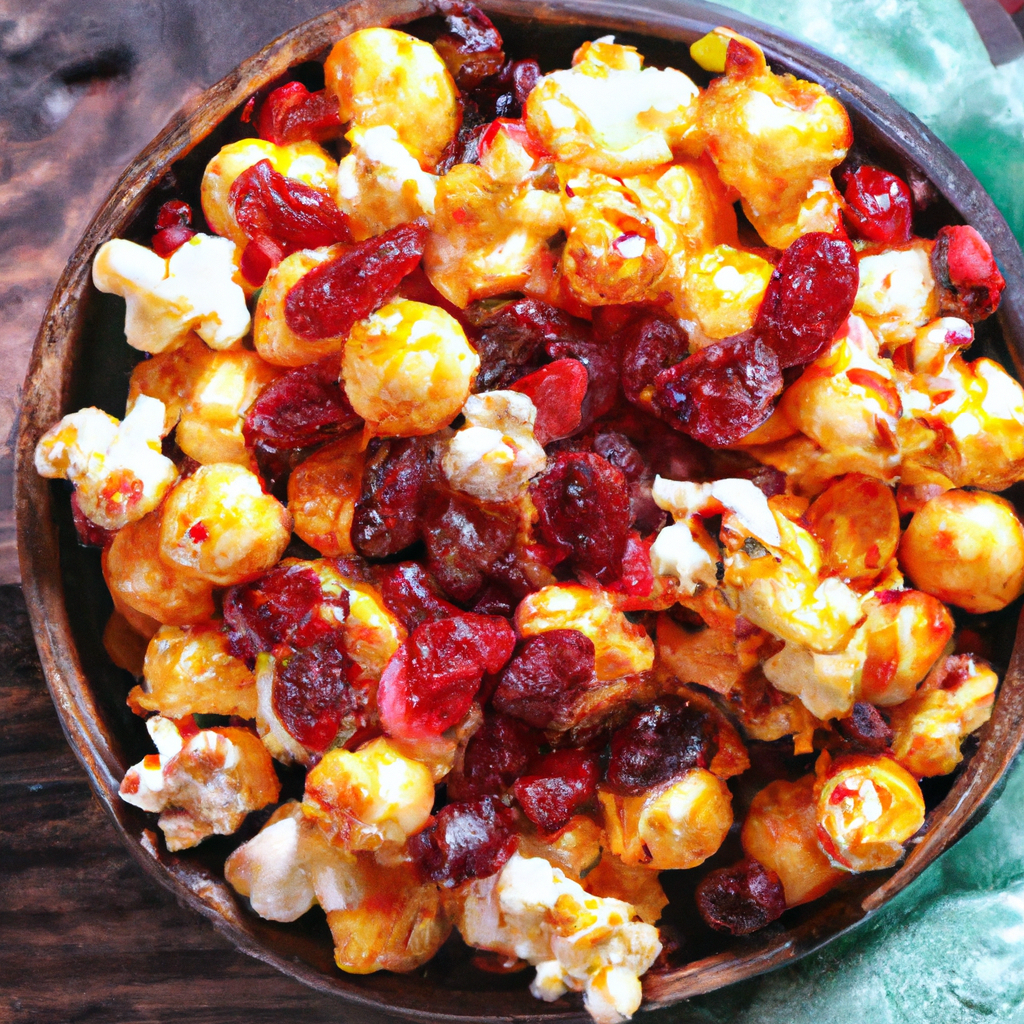 Fruited Popcorn Bake