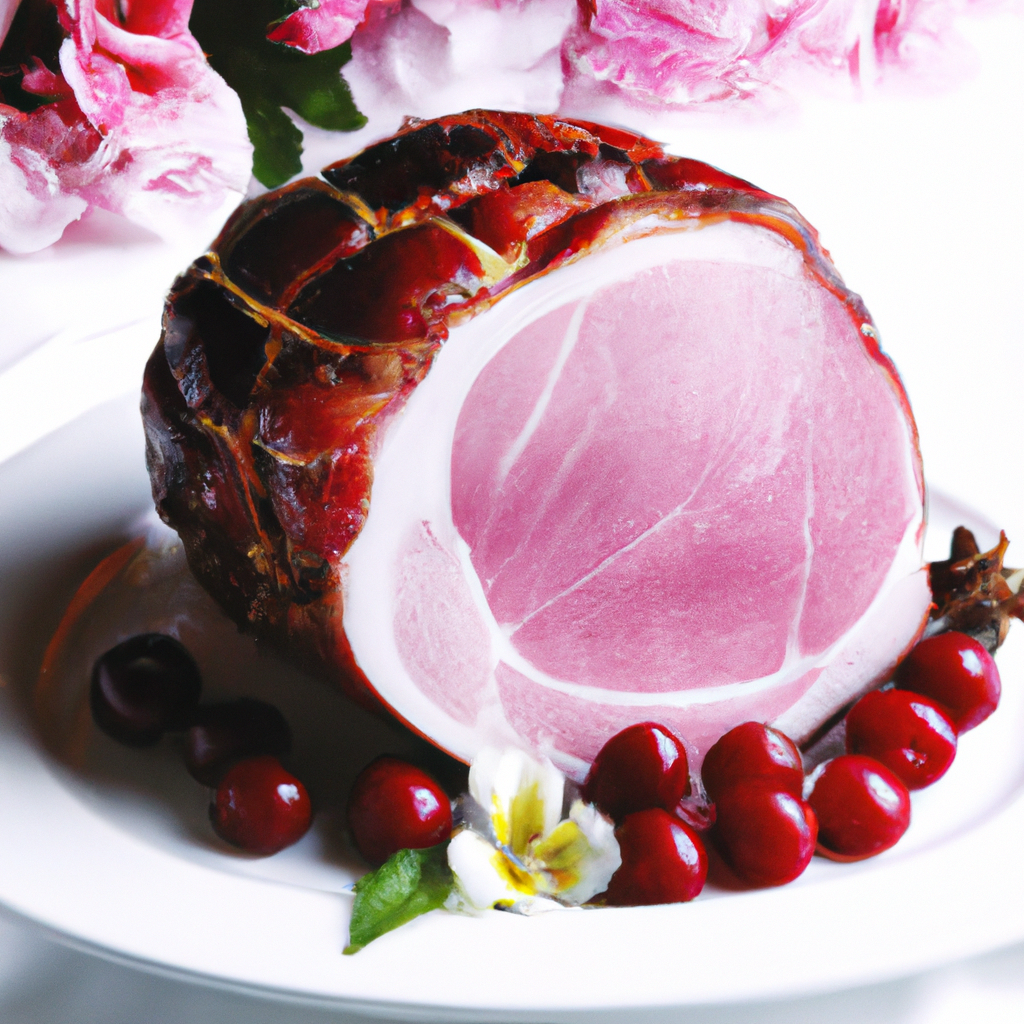 Ham With Cherry Sauce