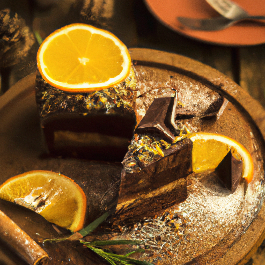 Apelsinchokladt&aring;rta Orange Chocolate Cake