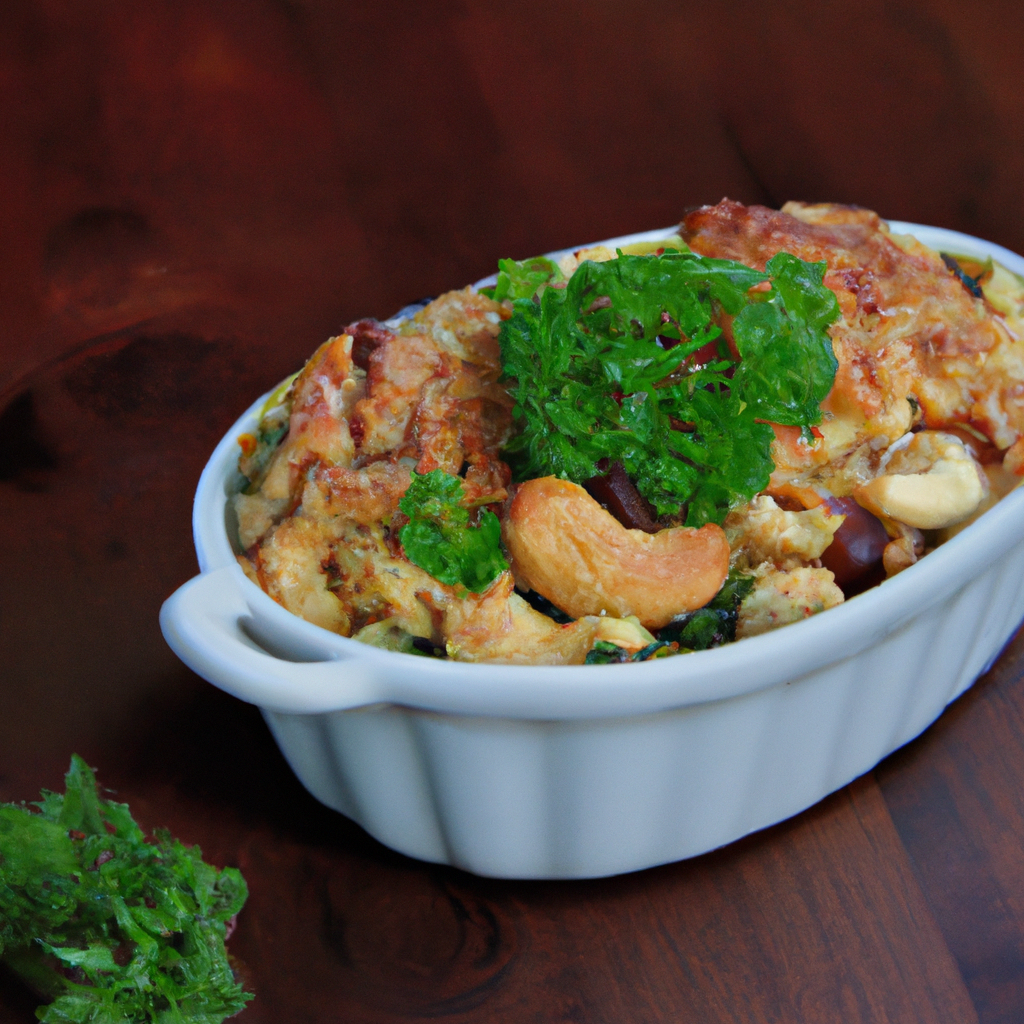 Turkey And Cashew Bake