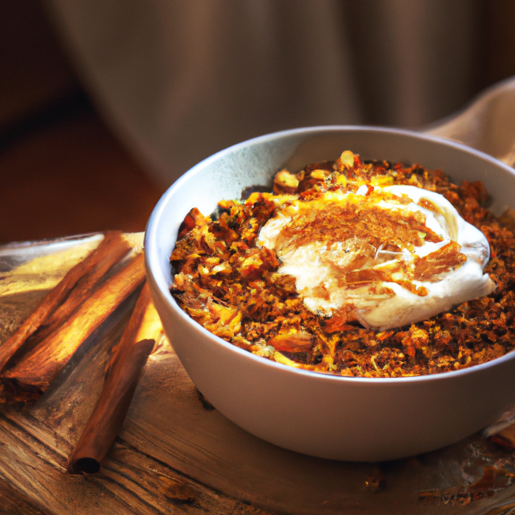 Pumpkin Yogurt Breakfast Parfait