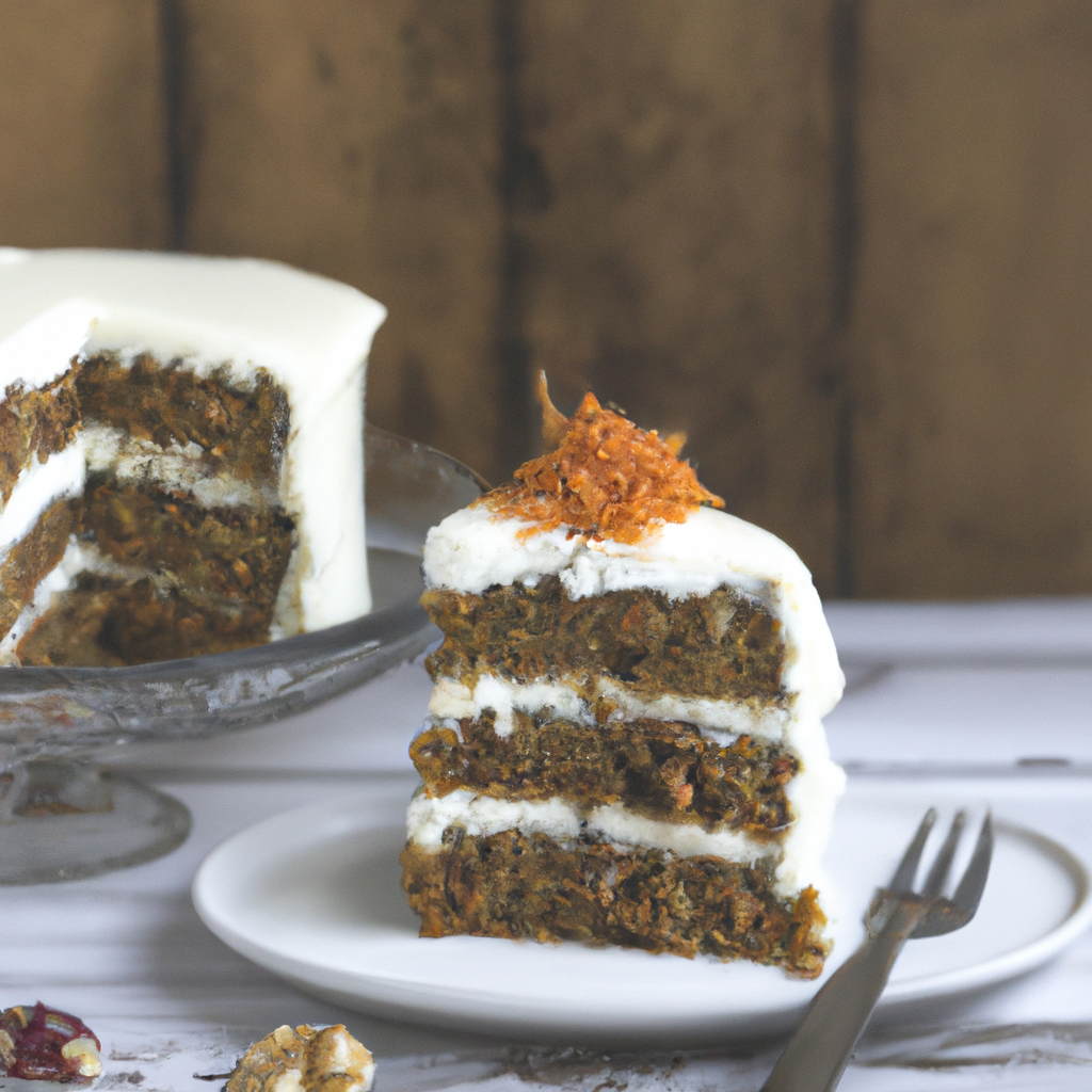 Carrot Cake With Cream Cheese Frosting