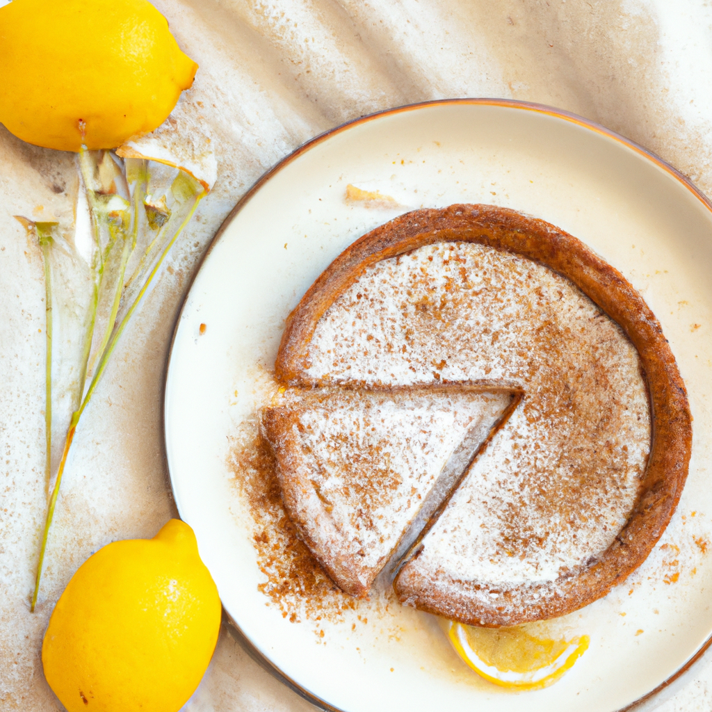 Frangipane Lemon Tart
