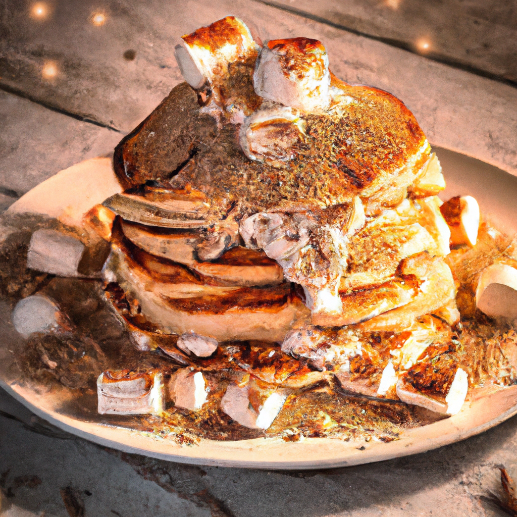 Ooey Gooey Pancake Smores