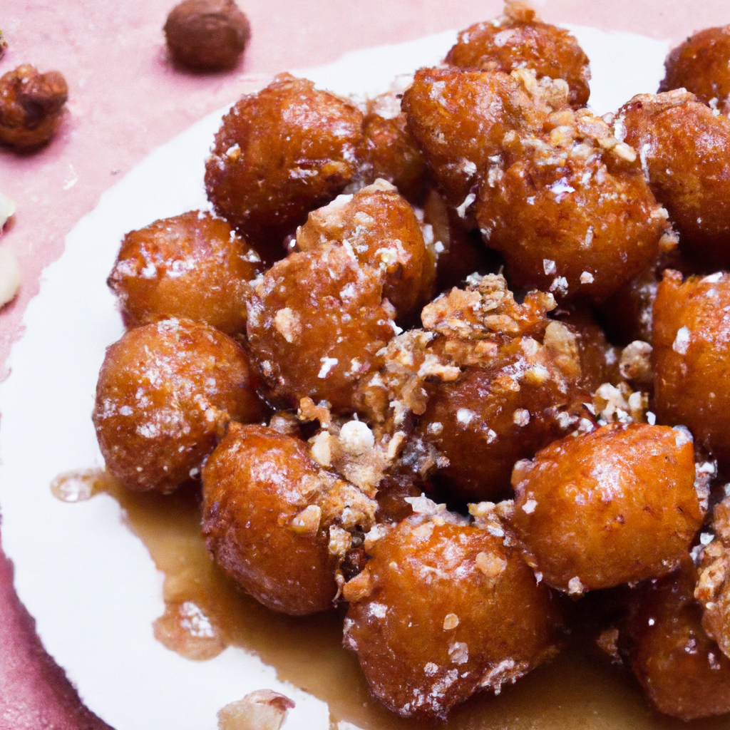 Loukoumades Honey Dipped Fried Dough Balls