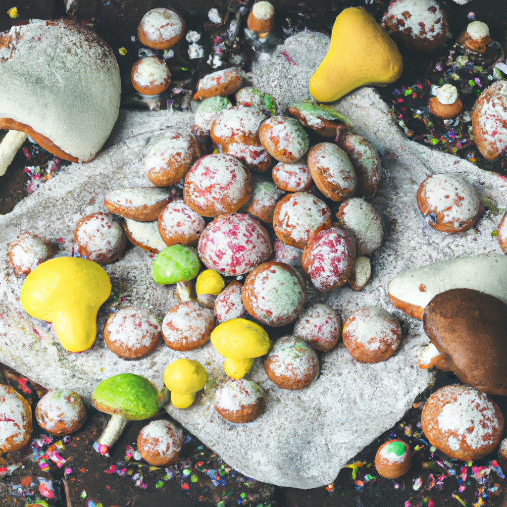 Gribnye Pryaniki Mushroom Shaped Gingerbread