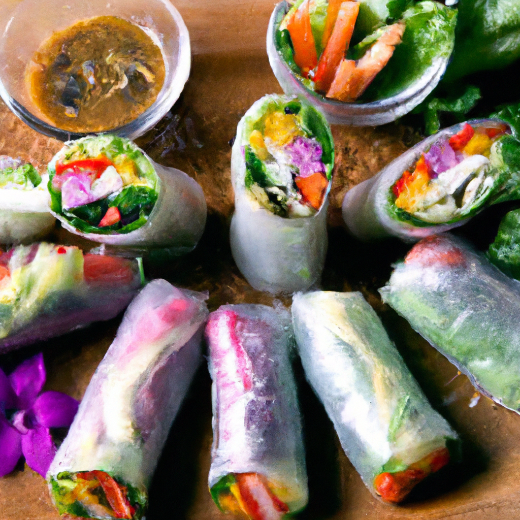 Delicious Vegan Spring Rolls