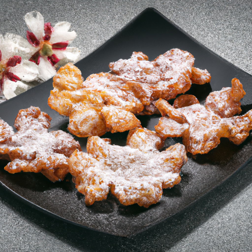 Floretas Flower Shaped Fried Pastries