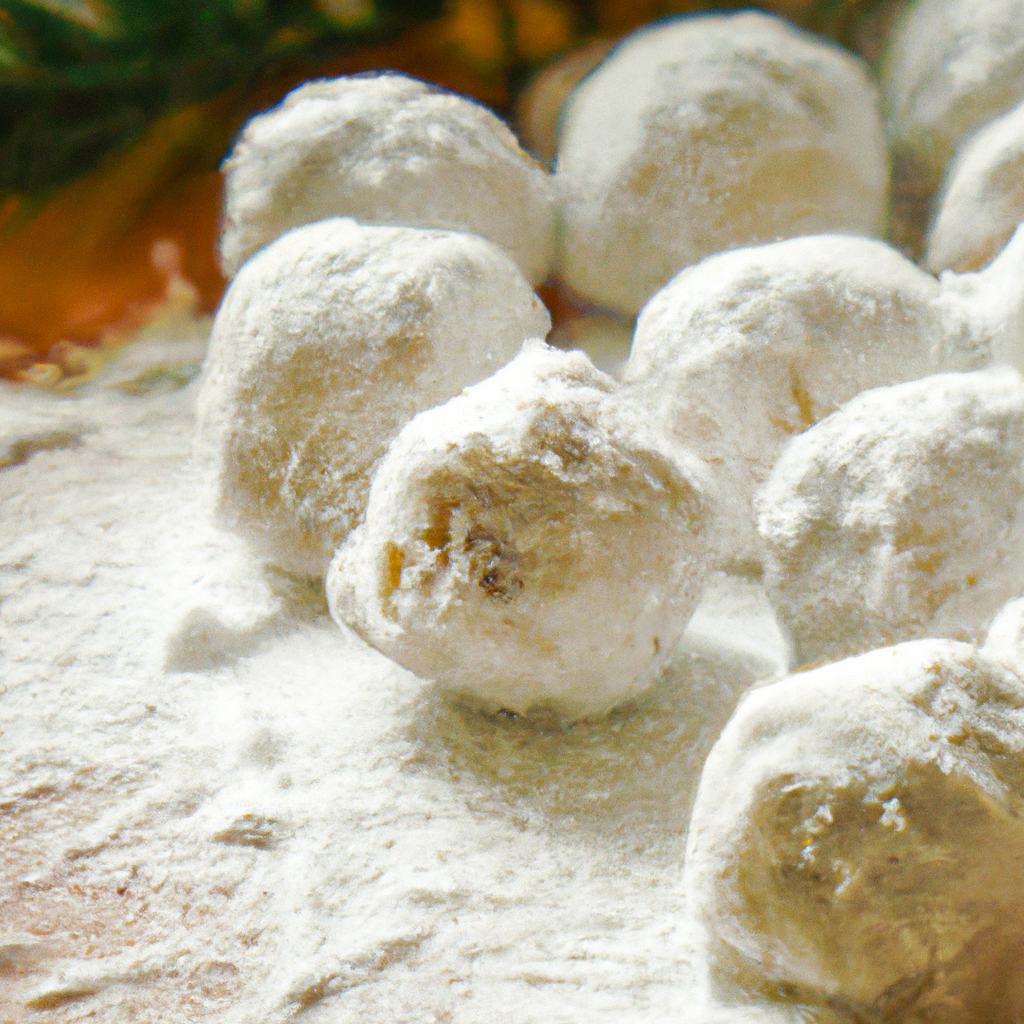 Nuss Schneeb&auml;lle Nut Snowballs