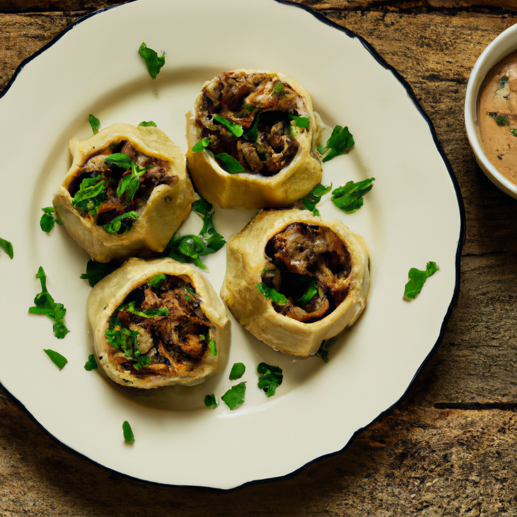 Beef Stroganoff Pockets