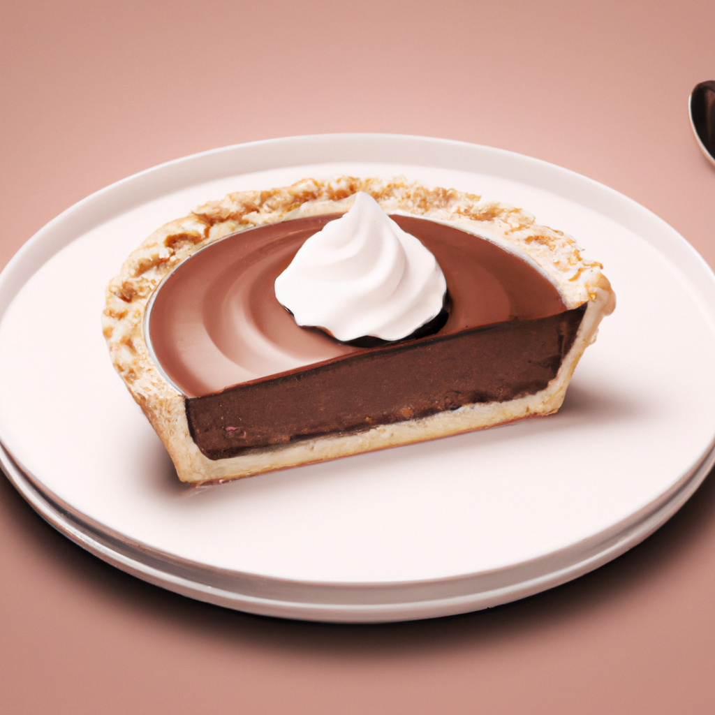 Chocolate Malt Shoppe Pie