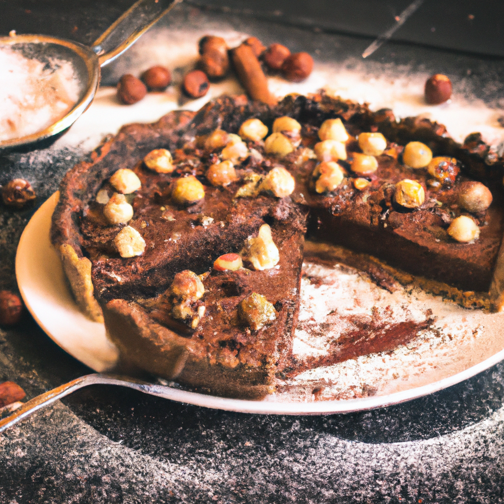Chocolate Hazelnut Tart