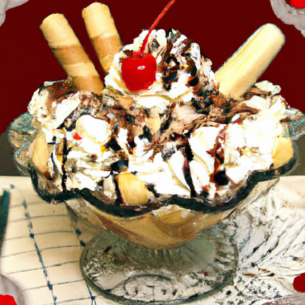 Banana Split Ice Cream Pie