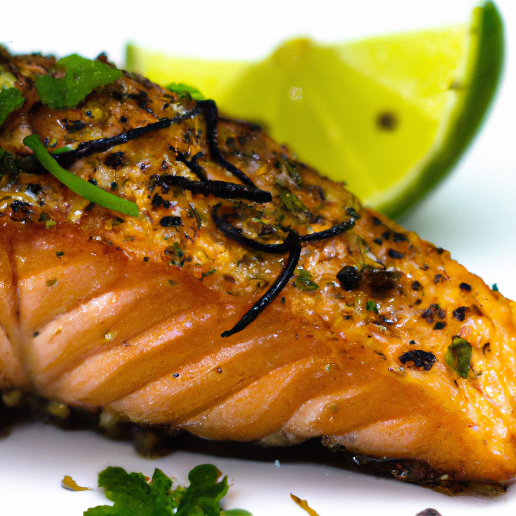 Barbecued Salmon