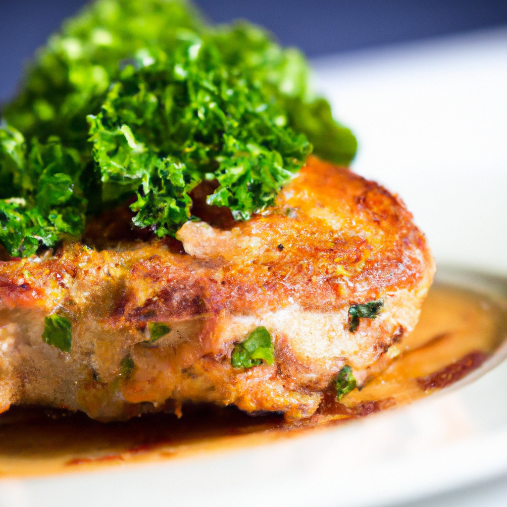 Gourmet Baked Stuffed Pork Chops