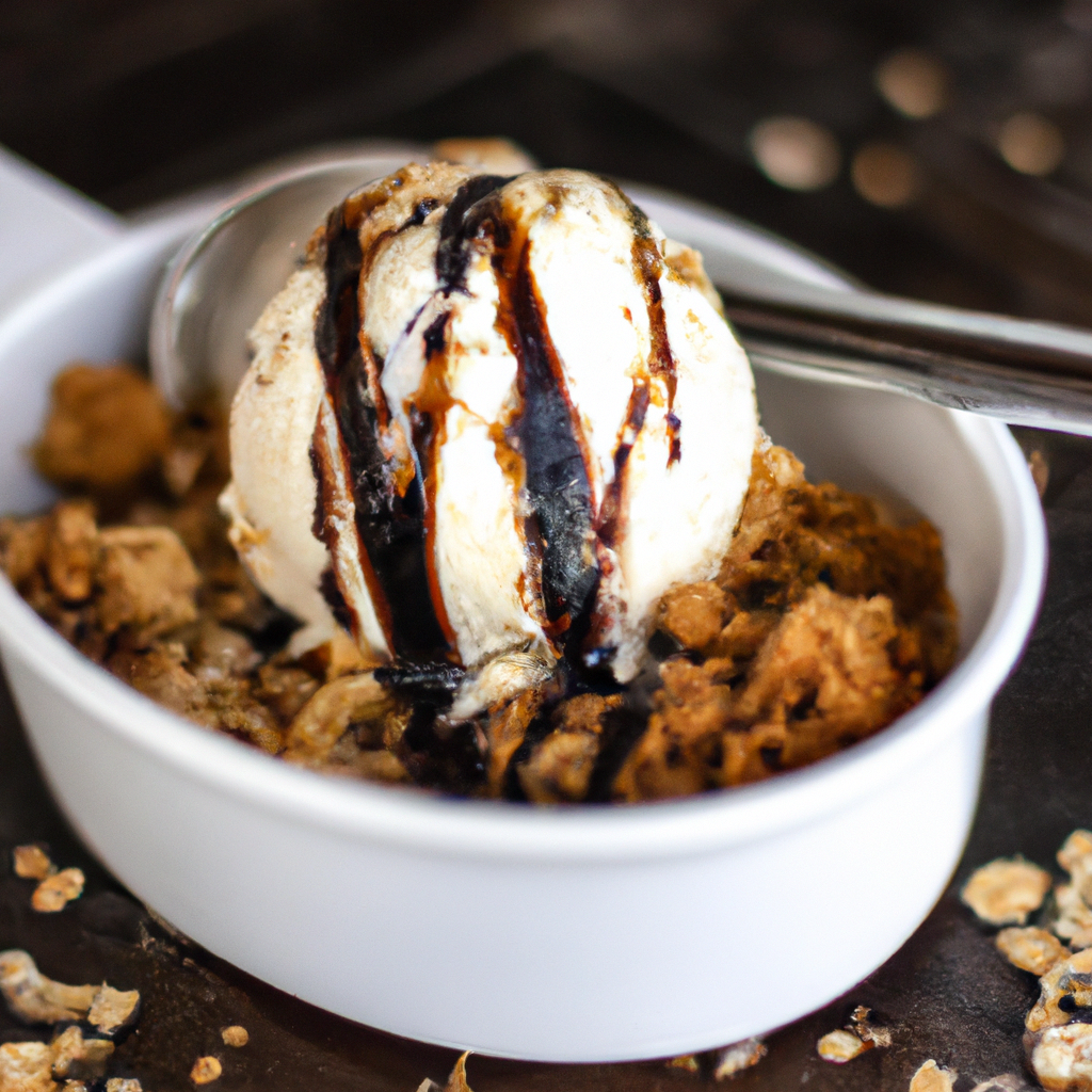Granola Ice Cream Squares