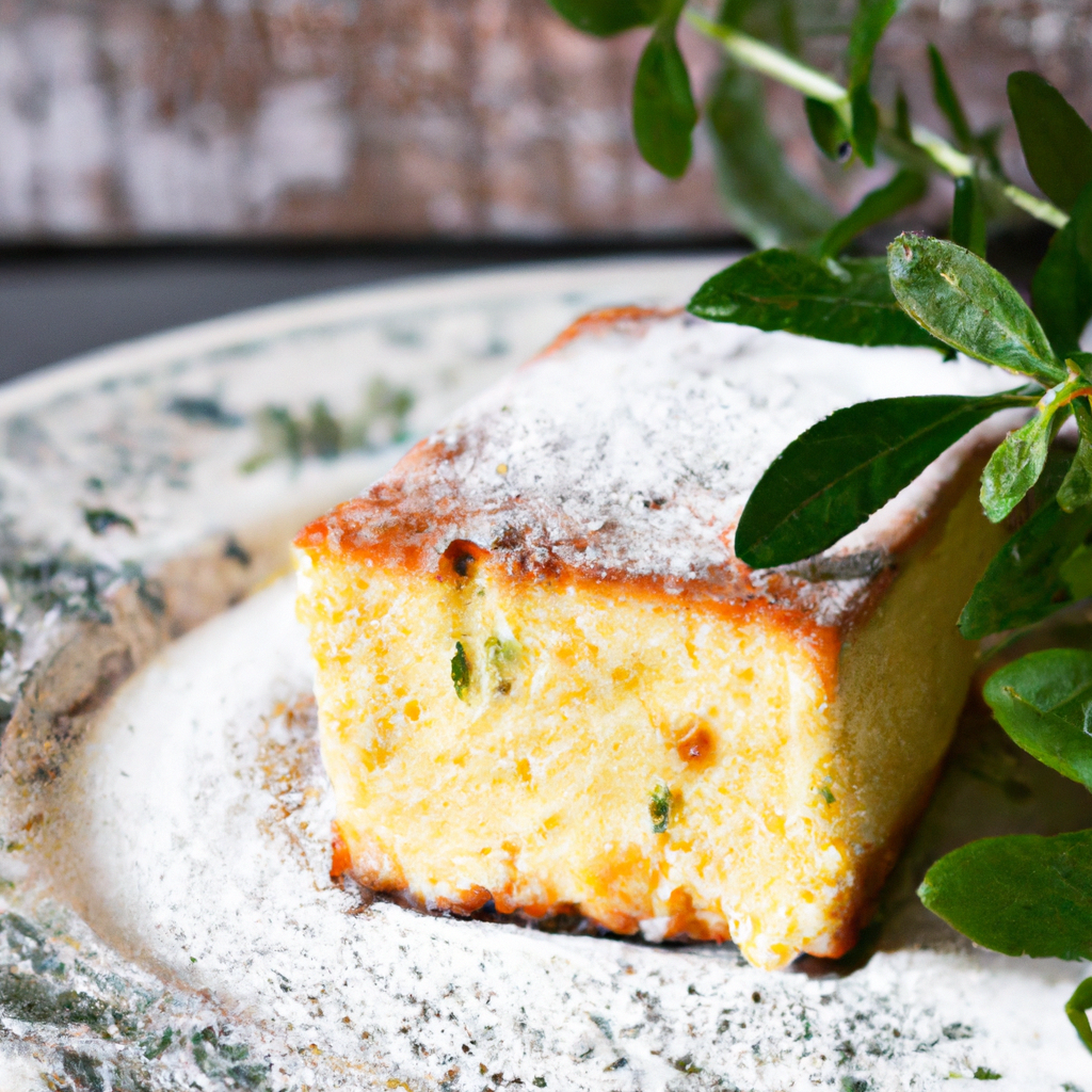 Holiday Cheddar Date Cake