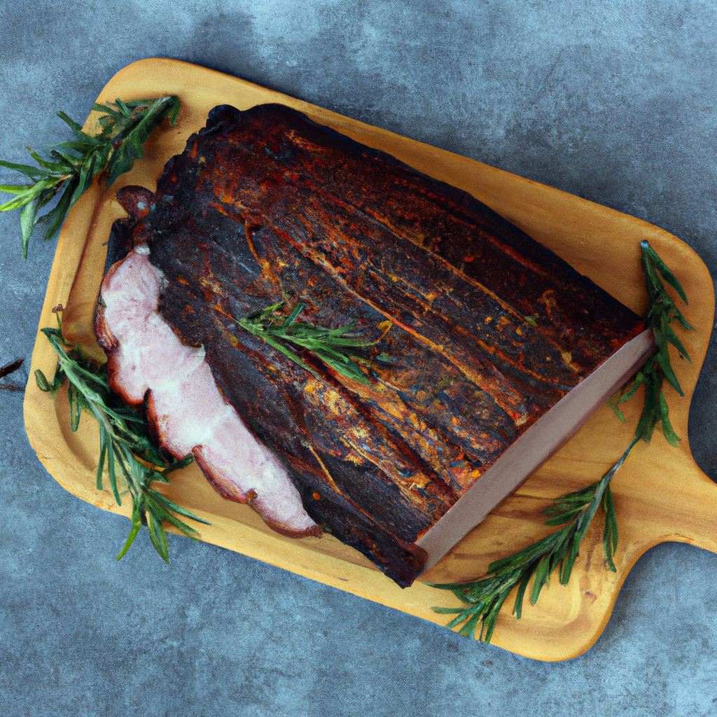 Smoked Standing Rib Roast