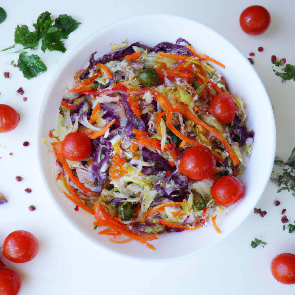 Weiskohl Partysalat