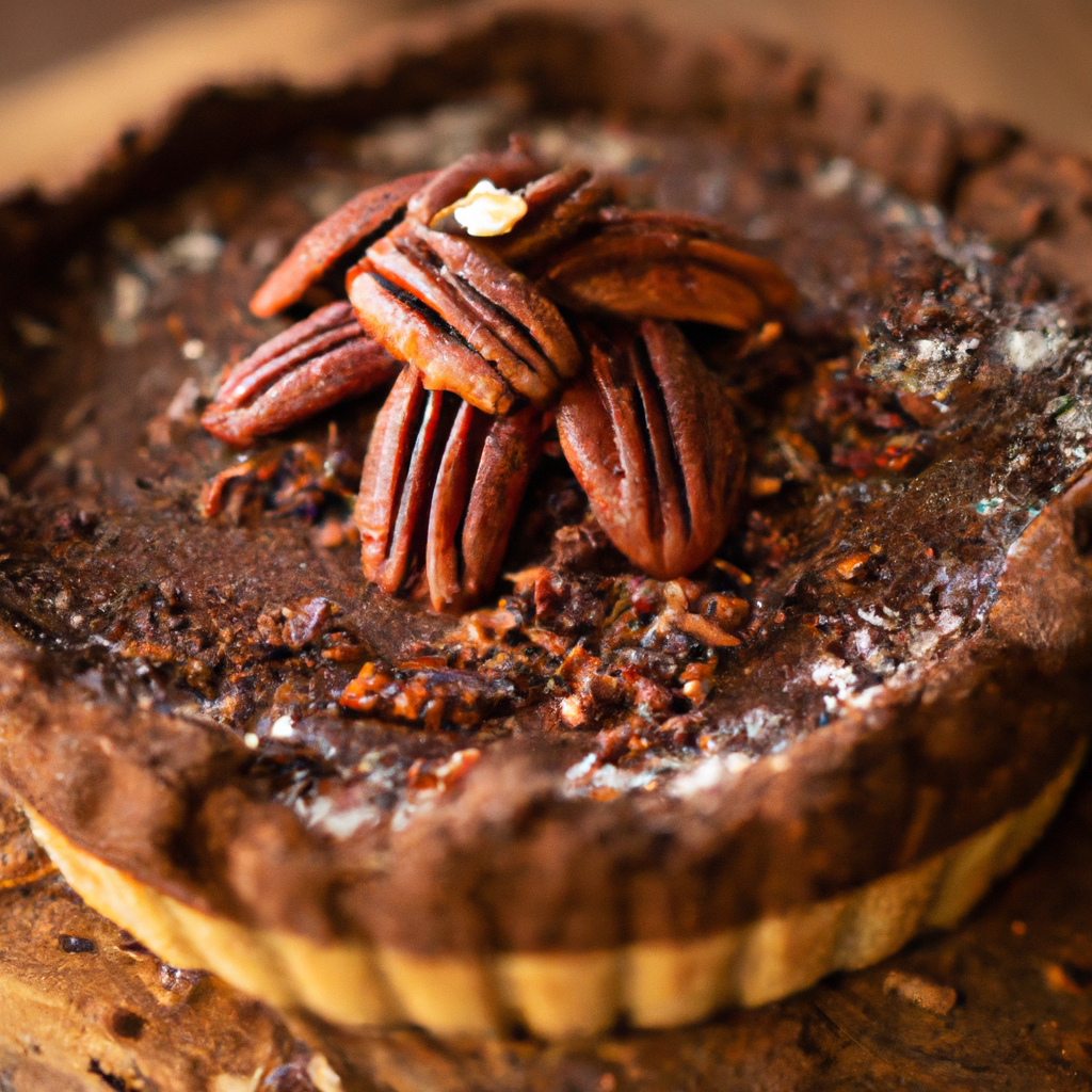 Raw Vegan Chocolate Figgy Pie With Pecans