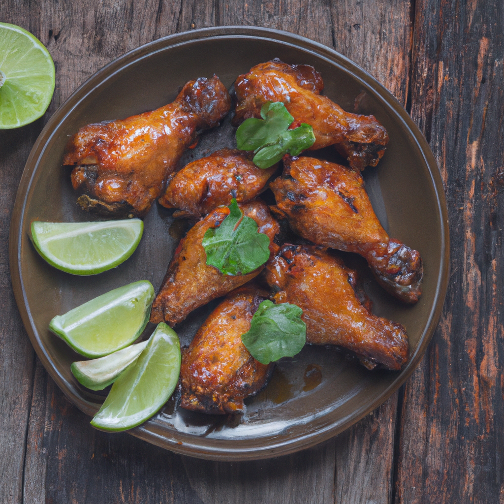Honey Lime Chicken Wings