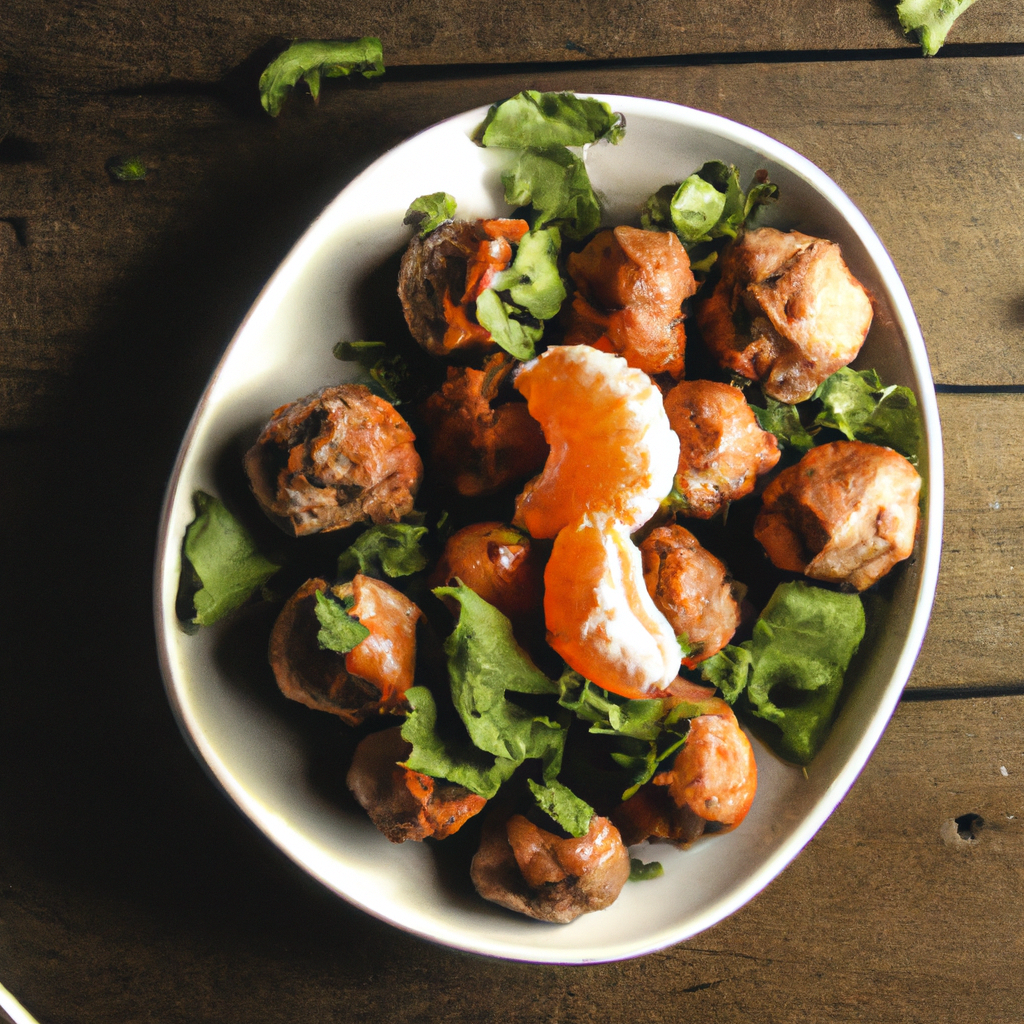Tangerine Meatballs