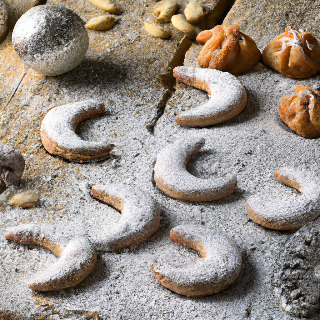 Zimtmandel Kipferl Cinnamon Almond Crescents