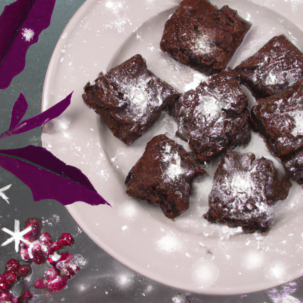 Mint Brownie Bites