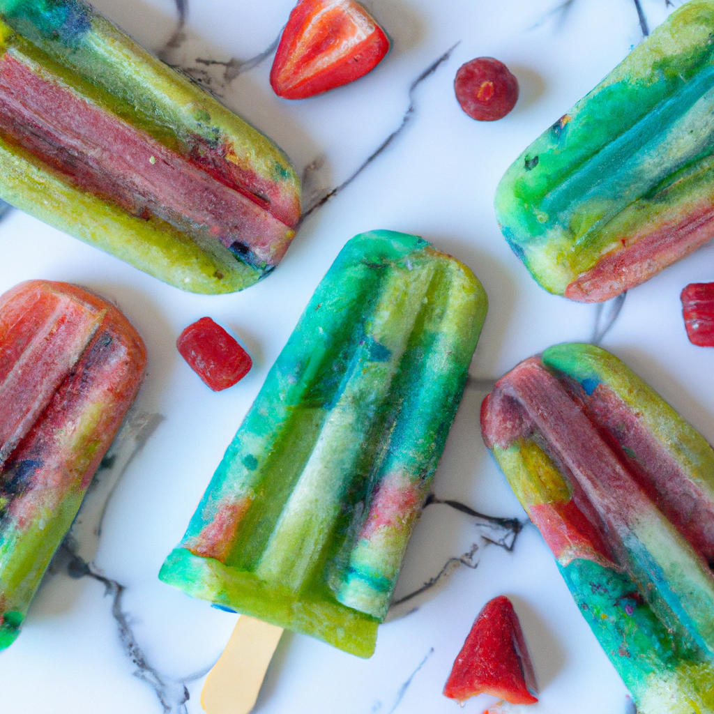 Fruity Gelatin Popsicles