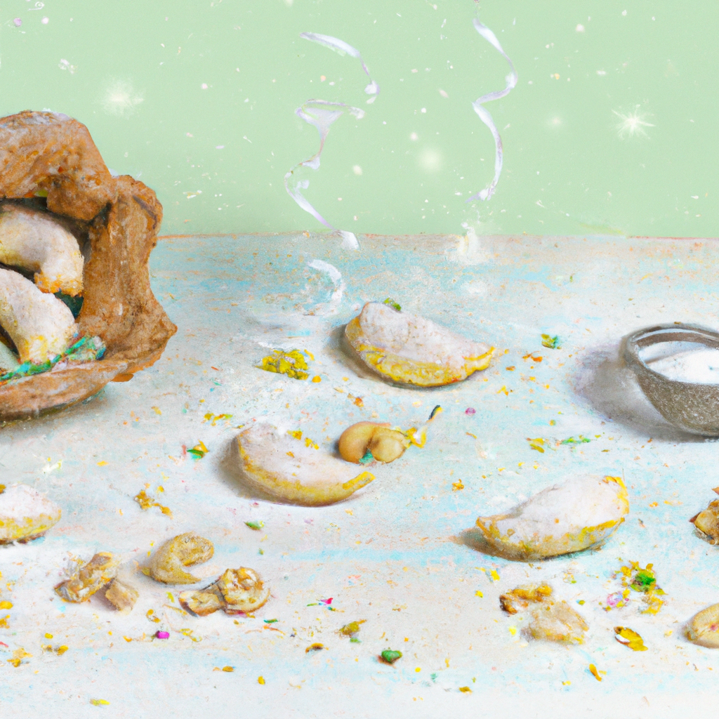 Pistazienkipferl Pistachio Crescents