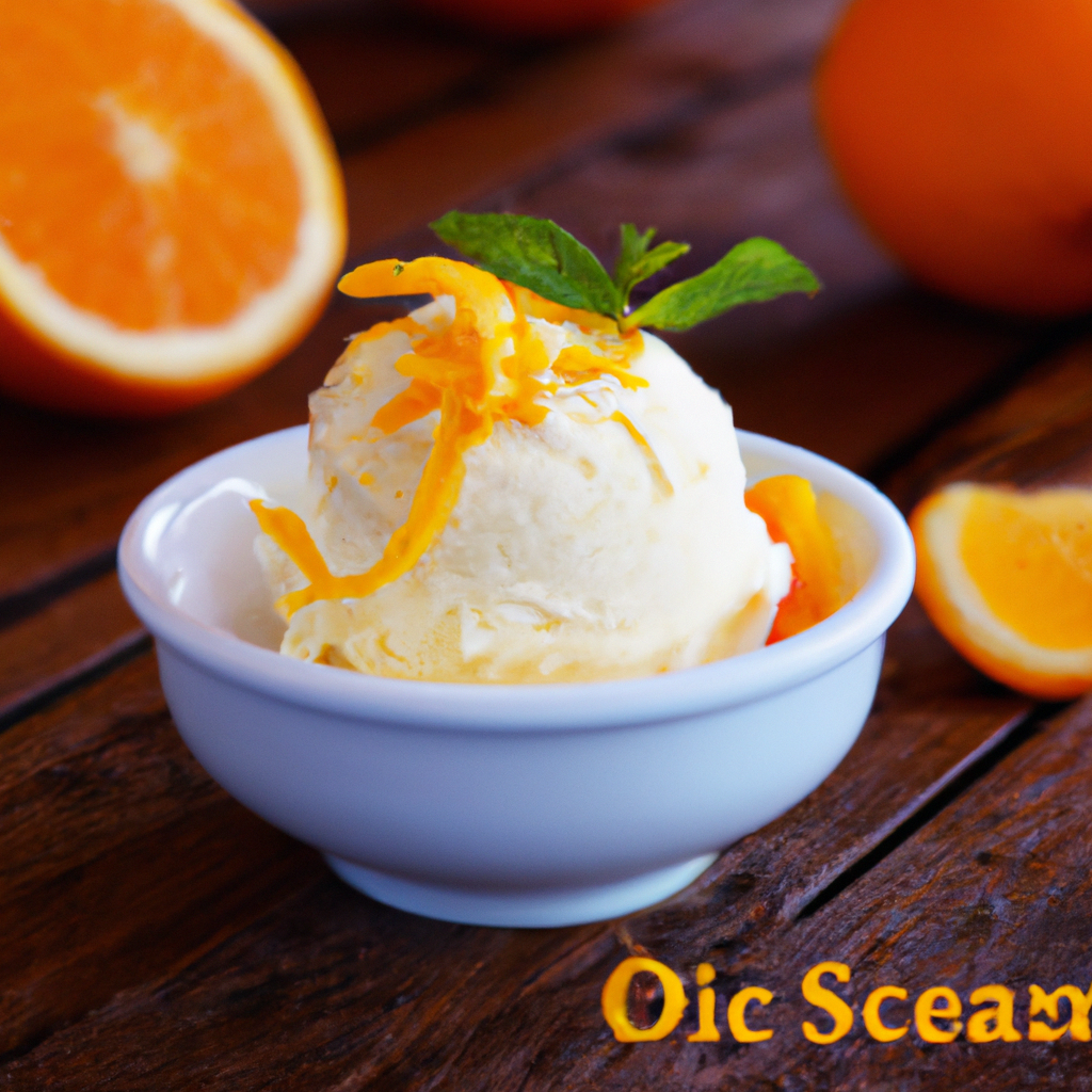 Orange Ice Cream