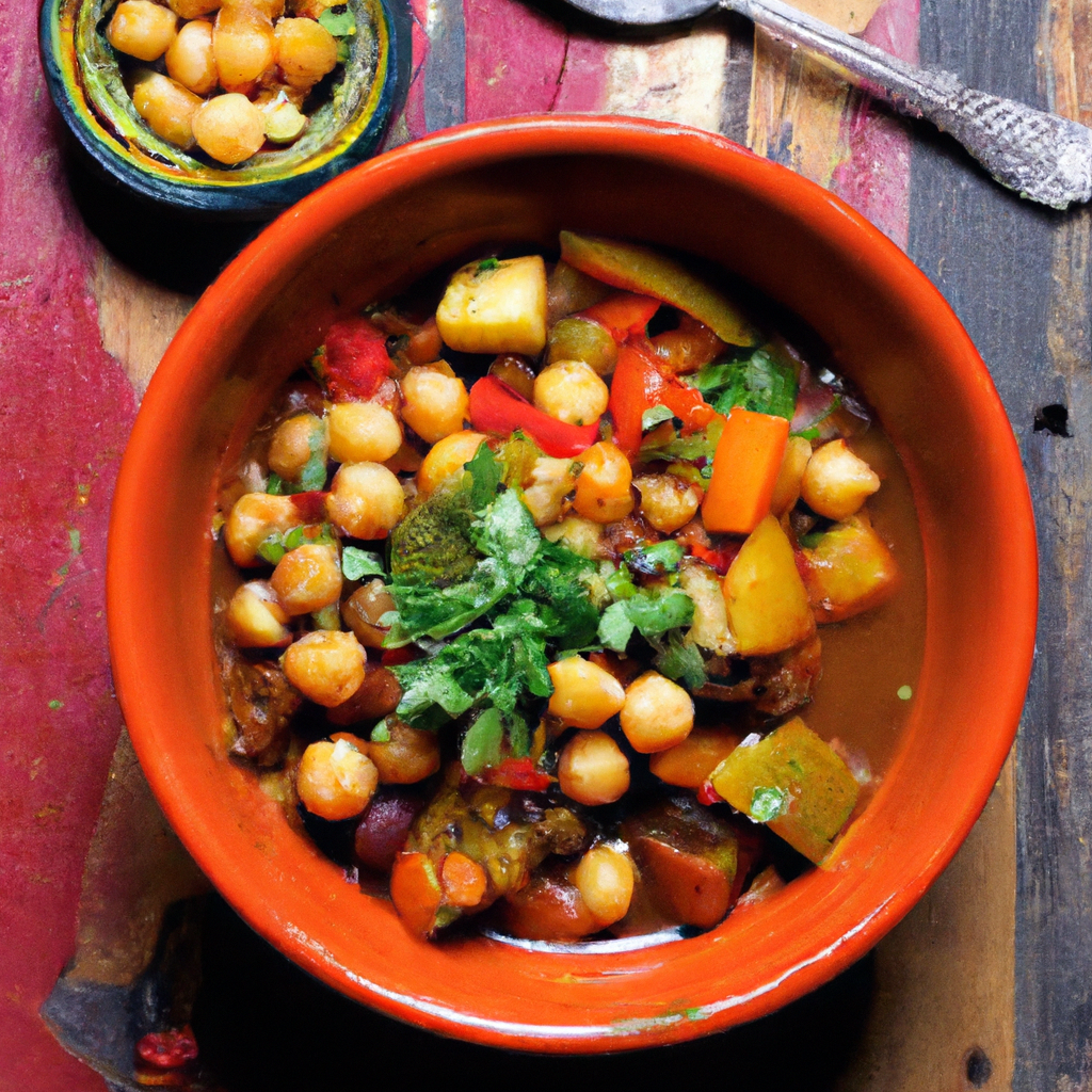 African Style Vegetarian Stew