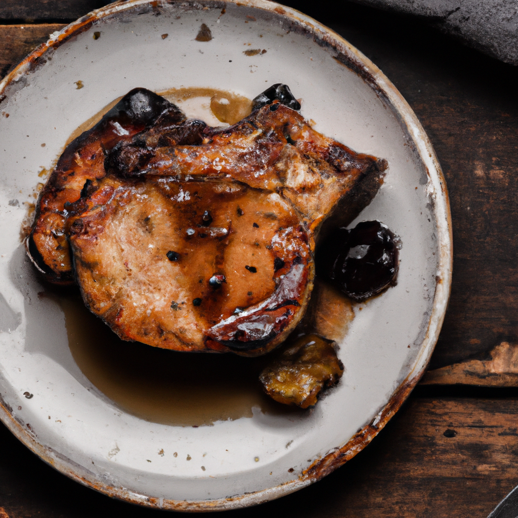 Baked Pork Chops In Applesauce Gravy