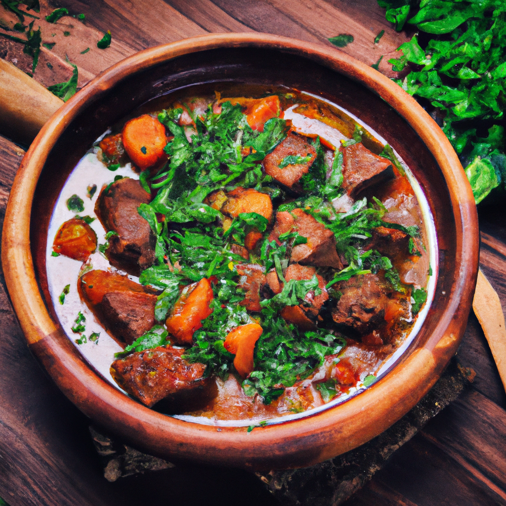Burgundy Beef And Vegetable Stew