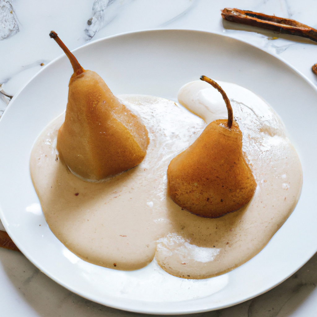 Poached Pears And The Cookie Monster