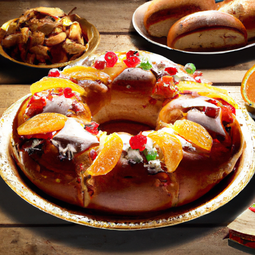 Rosc&oacute;n De Reyes Three Kings Cake