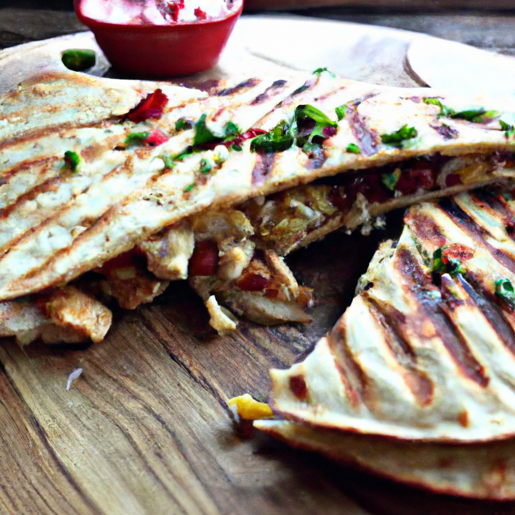 Turkey And Cranberry Quesadillas Recipe Pitchfork Foodie Farms