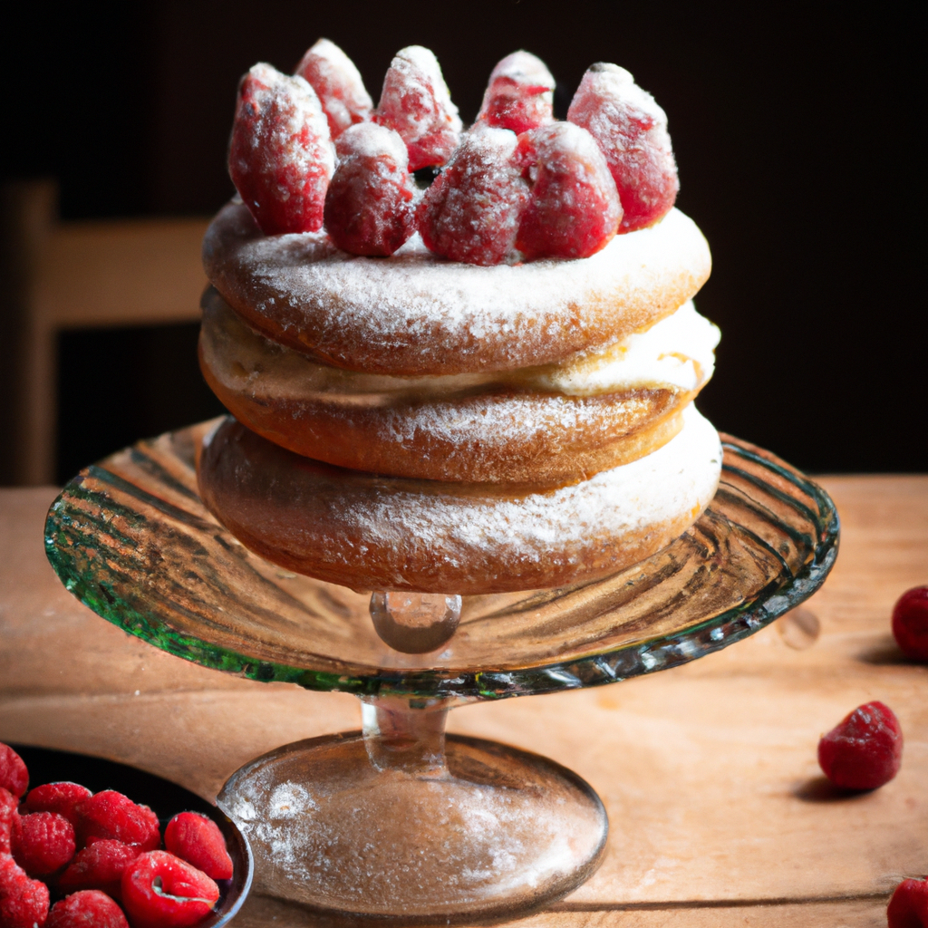 White Chocolate Raspberry Cake